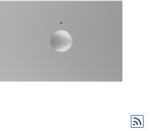 LIVOLO Intrerupator simplu wireless cu touch Livolo gri, standard italian (C9-VL-FC1R-3IP)