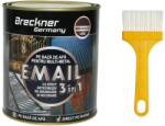 Breckner Germany Vopsea email anticoroziva 3 în 1 maro ciocolatiu lucios 750g Breckner (BK00296)