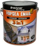 Breckner Germany Vopsea email anticoroziva 3 in 1 negru metalizat 676, 3.5L, Breckner (BK89059)