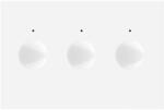 LIVOLO Intrerupator triplu touch Livolo alb, standard italian, serie noua (C9-VL-FC3-3WP)
