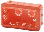 Gewiss Doza încastrata Gewiss GW 24404 ST, 4 module, compatibila Livolo italian (GW24404)