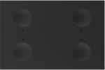 LIVOLO Intrerupator touch cvadruplu Livolo negru, standard italian, serie noua (C9-VL-FC4-3BP)