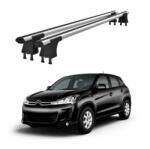  Bare transversale aluminiu pentru Citroen C4 Aircross 2012+ cu puncte fixe (280526-1)