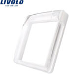 LIVOLO Capac de protectie rezistent la apa IP44 pentru prize din sticla Livolo (VL-XW001-2W)
