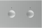 LIVOLO Intrerupator dublu touch Livolo gri, standard italian, serie noua (C9-VL-FC2-3IP)