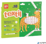 APLI Textilfilc, 2, 5-4, 2 mm, kétvégű, APLI Kids "Textile", 18 különböző szín (20628) - alter