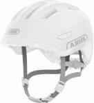 ABUS kerékpáros gyerek sisak Smiley 3.0 ACE LED, In-Mold, pure white, S (45-50 cm)