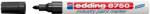 edding Marker permanent Edding 8750, cu vopsea, corp aluminiu, varf rotund, 2-4 mm, negru (ED87501) - forit