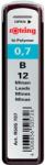 rOtring Mine creion mecanic Rotring, 0.7 mm , B, 12 bucati/cutie (RO505707)
