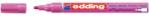 edding Marker permanent Edding 751 cu vopsea, varf 1-2MM, roz (ED751009)