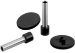 Novus Set piese de schimb Novus B2200, 2 cutite, 2 platane, negru (NV322001)