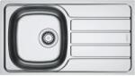 Franke Chiuveta bucatarie inox Franke SKN 611-78/44 DR, dreptunghiulara, 1 cuva si picurator pe partea dreapta, 78x43.5x15 cm, adancime cuva 15 cm, Inox lucios (101.0715.730) Chiuveta