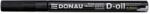 DONAU Marker permanent cu vopsea Donau, varf rotund, 2.2 mm, negru (DN101200) - forit