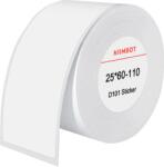 Niimbot etichete termice autocolante 25x60 mm, 110 buc (alb) (056365)