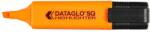 Dataglo Textmarker Dataglo, corp dreptunghiular, varf 1-5 mm, portocaliu (AY791015)
