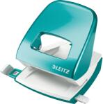 Leitz Perforator Leitz WOW 5008, 30 coli, metalic, turcoaz (SL802010) - forit