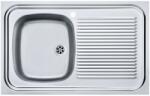 Franke Chiuveta bucatarie Franke Dekor SXL 711 Eco 2, 800x500 mm, picurator dreapta, Inox (103.0709.337) Chiuveta