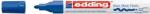 edding Marker permanent Edding 750, cu vopsea, corp metalic, varf rotund, 2-2-4 mm, albastru (ED7503) - forit