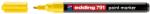 edding Marker permanent Edding 791, cu vopsea, corp plastic, varf rotund , 1-2 mm, galben (ED7915) - forit