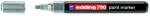 edding Marker permanent Edding 790, cu vopsea, corp plastic, varf rotund, 2-3 mm, argintiu (ED79054) - forit