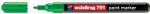 edding Marker permanent Edding 791, cu vopsea, corp plastic, varf rotund , 1-2 mm, verde (ED7914) - forit