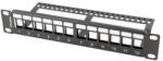 Lanberg PPKS-9112-B Rack takaró panel Rack szekrény tartozék (PPKS-9112-B)