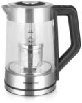Emerio Fierbator de apa Emerio WK-122730, 1.7 L, 2200 W, 5 setari temperatura (Argintiu) (WK-122730) Fierbator