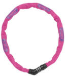 ABUS láncos lakat számzárral Steel-O-Chain 4804C/75, pink - bringaboard