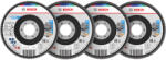Bosch X451 legyezőtárcsa fémhez és fához, egyenes, Alox - 115 mm, 22, 23 mm, Mix szemcse 60db (2608626163) - megatool