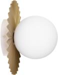 Helam Aplica de perete SUNPLISS 1xG9/10W/230V, diam. 20 cm, auriu/crem (HE1858)