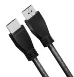 Platinet Cablu premium HDMI v. 2.1 8K-60Hz, 4K-120Hz, 3m lungime, Omega 45298, 48Gbps, HDR, Ethernet, eARC, Negru (OCHB8K30)