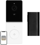 Moes WDB-TY-B20 Wi-Fi videós ajtócsengő, 1080p, fekete