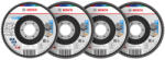 Bosch X451 legyezőtárcsa fémhez és fához, egyenes, Alox - 115 mm, 22, 23 mm, Mix szemcse 15db (2608626165) - megatool