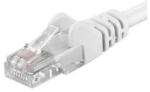 PremiumCord Patchcord UTP PremiumCord RJ45-RJ45 Cat. 5e 10m, Alb (sputp100W)