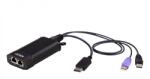ATEN Switch KVM Aten KG9950T DigiProcessor, 2 x USB-A, 1 x DisplayPort, Black (KG9950T-AX)