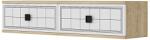 Hanah Home Komód Sapphire Oak Fehér Yuka 120 - Sapphire Oak, Fehér (8684284662608)