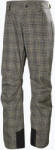 Helly Hansen Pantaloni de schi pentru bărbați Helly Hansen Legendary Insulated pebble broxburn plaid aop