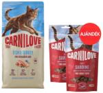 CARNILOVE True Fresh Cat Fish and Turkey Sterilised 6 kg ivartalanított macskáknak + CARNILOVE Soft Snack Cat Sardine 2x50 g AJÁNDÉK