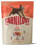CARNILOVE True Fresh Cat Beef Kittens 400 g marha, kölyökkutyák számára minden fajtához