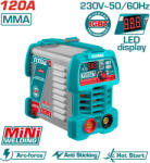 TOTAL One-Stop Tools MMA hegesztőgép (inverter) 120A (TW212049E)