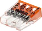WAGO Conector compact de îmbinare WAGO 2273-203, 3 poli, max. 2, 5 mm2 (set 100 buc. ) (2273-203)