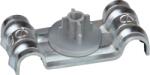 CELO Clemă metalică dublă pentru cablu 6 mm, fixare pe pistol cu gaz, rezistentă la foc R90, oțel zincat (100 buc. ), CELO 96DFT (96DFT)