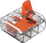 WAGO Conector cu pârghii WAGO 221-613, 3 poli, max. 6 mm2, set 30 bucăți (221-613)