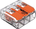 WAGO Conector derivație cu pârghii 3 poli, max. 4 mm2, 450V/32A, set 50 buc. , WAGO 221-413 (221-413)