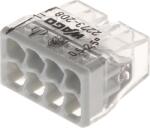 WAGO Conector compact de îmbinare WAGO 2273-208, 8 poli, max. 2.5 mm2, set 50 buc (2273-208)