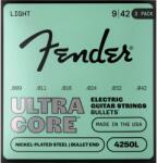Fender UltraCore Bullets 4250L (3-Pack), Nickel-Plated Steel, Bullet End, 009-042