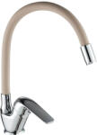 Kuchinox Elza baterie bucătărie pe picior crom-bej BKE_467D (BKE467D)