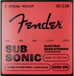 Fender SubSonic 8250-5M, Taperwound Nickel-Plated Steel, 5-String, Long Scale, 045-130
