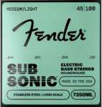 Fender SubSonic 7350ML, Stainless Steel, Long Scale, 045-100