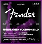 Fender Hendrix Voodoo Child, Nickel-Plated Steel, Bullet End, 010-038